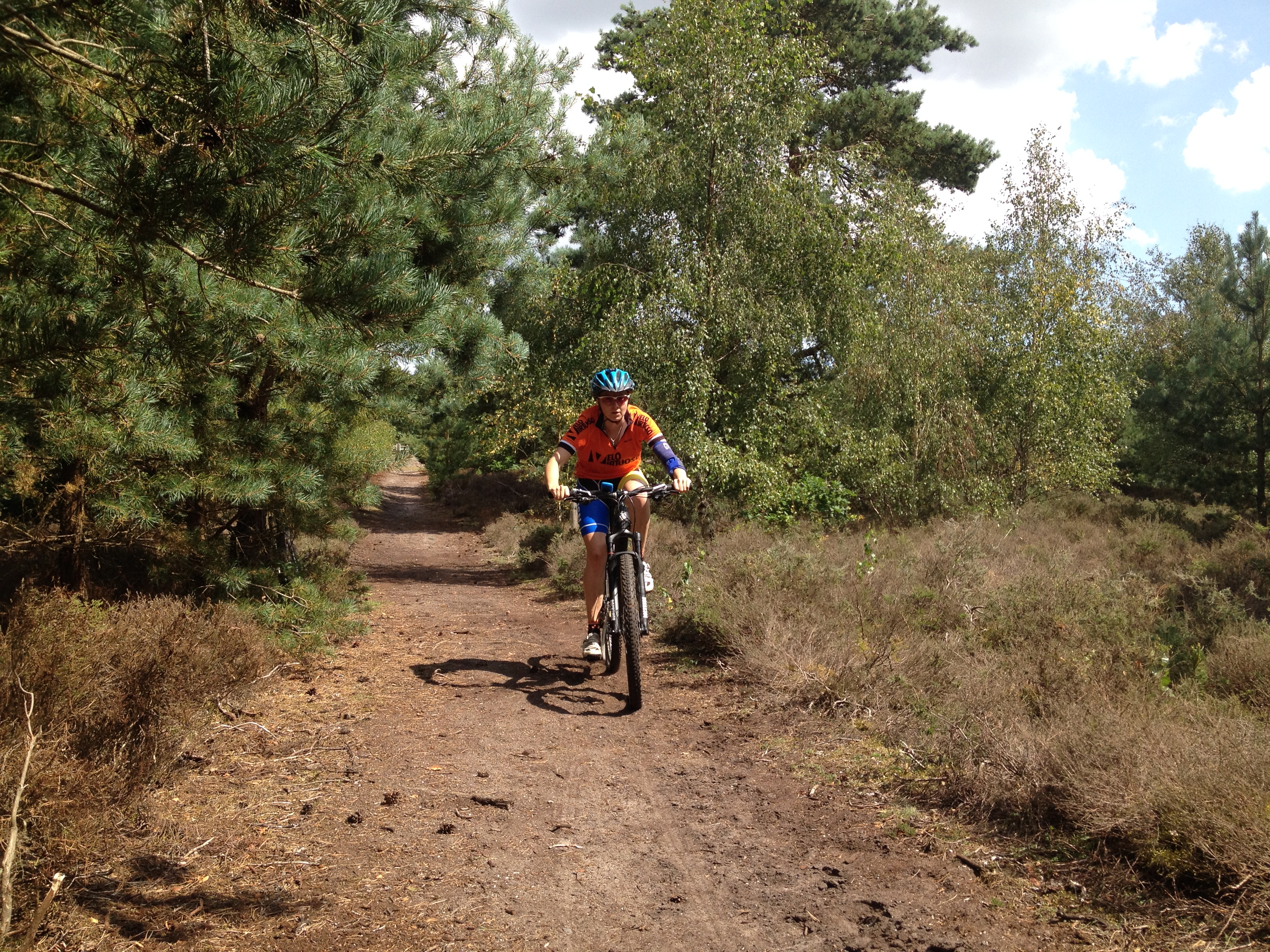 Training ride around Dunwich Forest